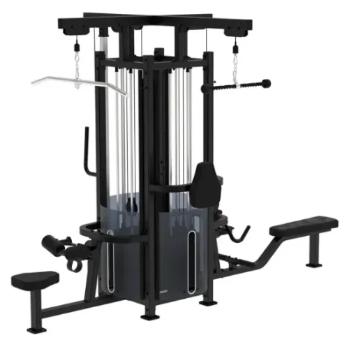 GYMGEAR PRO SERIES 4 STATION MULTI GYM